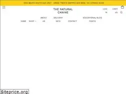 Sites similar to thenaturalcanine.com.au