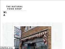Sites similar to thenaturalfoodshop.com