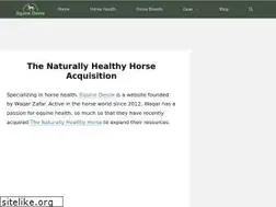 Sites similar to thenaturallyhealthyhorse.com