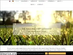 Sites similar to thenaturalstep.de
