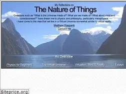 Sites similar to thenatureofthings.info