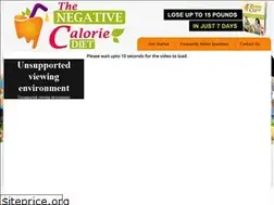 Sites similar to thenegativecaloriediet.com