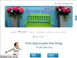 Sites similar to theneighbourhoodclinic.com