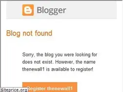 Sites similar to thenewall1.blogspot.com