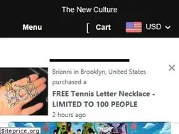 Sites similar to thenewcultureco.com