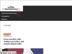 Sites similar to thenewhumanitarian.org