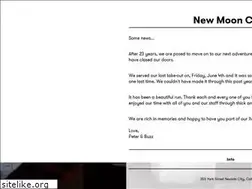 Sites similar to thenewmooncafe.com