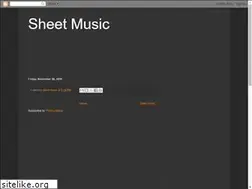 Sites similar to thenewmusicsheets.blogspot.com
