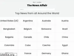 Sites similar to thenewsaffair.com