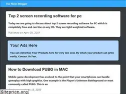 Sites similar to thenewsblogger.herokuapp.com