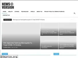 Sites similar to thenewsversion.com