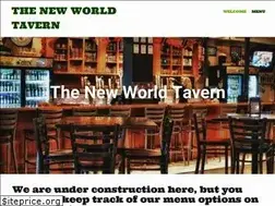 Sites similar to thenewworldtavern.com