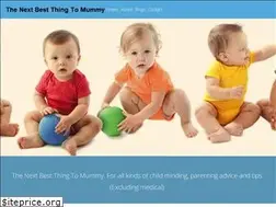 Sites similar to thenextbestthingtomummy.com