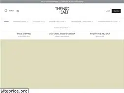Sites similar to thenicsalt.com