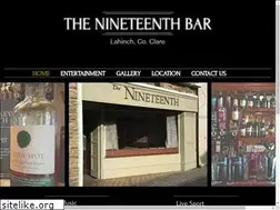 Sites similar to thenineteenthbarlahinch.com