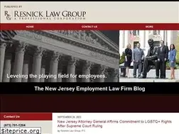 Sites similar to thenjemploymentlawfirmblog.com