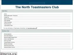 Sites similar to thenorth.toastmastersclubs.org