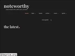 Sites similar to thenoteworthy.blog