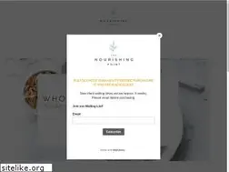 Sites similar to thenourishingpoint.com.au