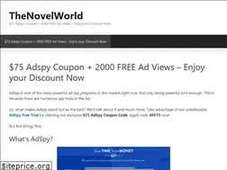 Sites similar to thenovelworld.com