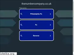Sites similar to thenumbercompany.co.uk