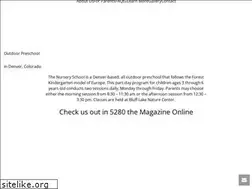 Sites similar to thenurseryschoolcolorado.com