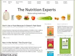 Sites similar to thenutritionexperts.com