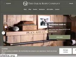 Sites similar to theoakandropecompany.co.uk