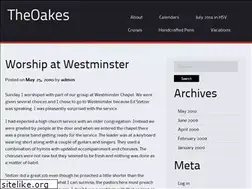 Sites similar to theoakes.net