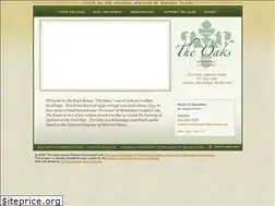 Sites similar to theoakshousemuseum.org