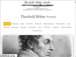 Sites similar to theobald-boehm-archiv-und-wettbewerb.de