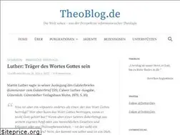 Sites similar to theoblog.de