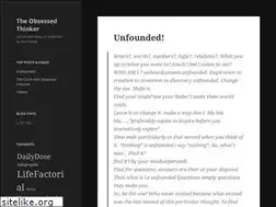 Sites similar to theobsessedthinker.wordpress.com