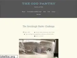 Sites similar to theoddpantry.com