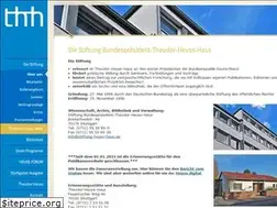 Sites similar to theodor-heuss-haus.de