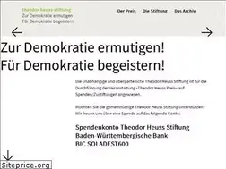 Sites similar to theodor-heuss-stiftung.de