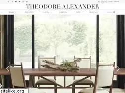 Sites similar to theodorealexander.com