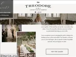 Sites similar to theodorebham.com