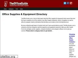 Sites similar to theofficeguide.com