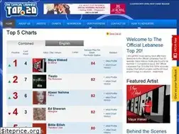 Sites similar to theofficiallebanesetop20.com