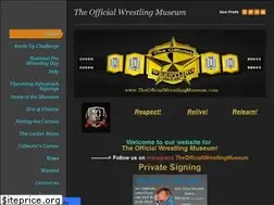 Sites similar to theofficialwrestlingmuseum.com