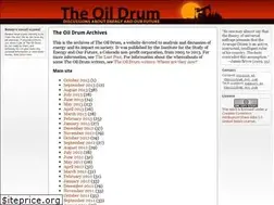 Sites similar to theoildrum.com