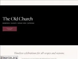 Sites similar to theoldchurch.co.nz