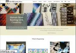 Sites similar to theoldcountrystore.com