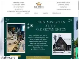Sites similar to theoldcrowngirton.com