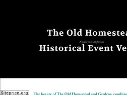 Sites similar to theoldhomestead.org