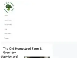 Sites similar to theoldhomesteadfarm.com