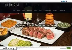 Sites similar to theoldhomesteadsteakhouse.com