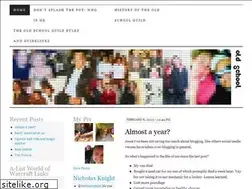 Sites similar to theoldschool.wordpress.com