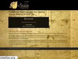Sites similar to theoldsiammassage.com.au